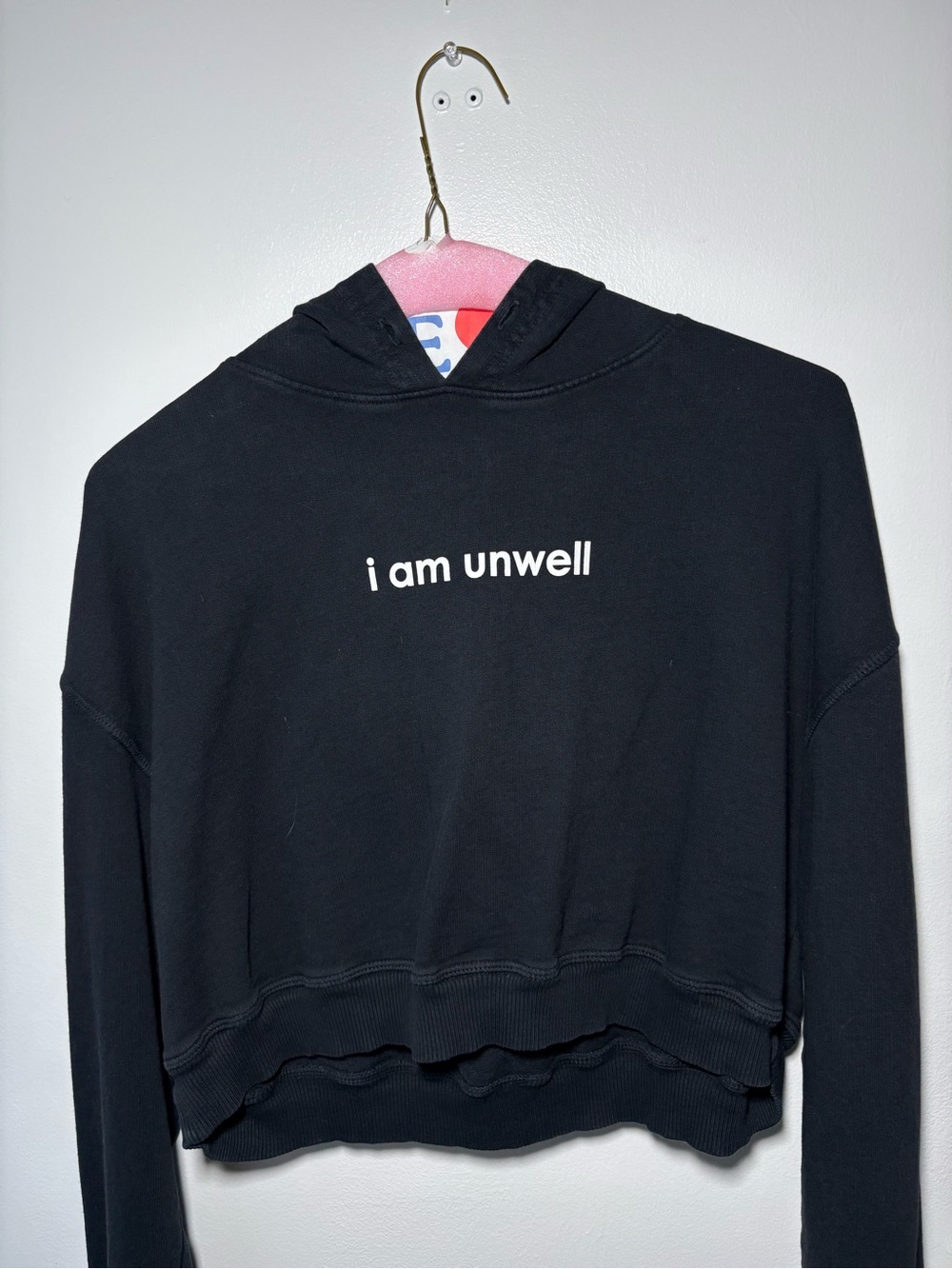 Call Her Daddy I am Unwell Cropped Sweatshirt